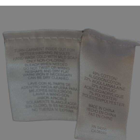 Jones New York Sweater Womens Size XL Black Cowl Neck - Picture 5 of 5